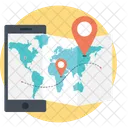 Android GPS Tracker  Icon