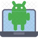Android Laptop  Icon