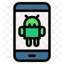 Móvil android  Icono