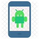 Móvil android  Icono