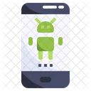 Móvil android  Icono