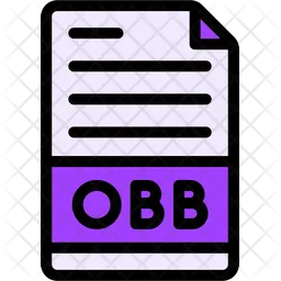 Android Opaque Binary Blob File  Icon