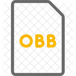 Android Opaque Binary Blob File  Icon