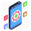 Android Phone Smartphone Cell Phone Icon