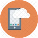 Android Nuvem Computacao Em Nuvem Ícone