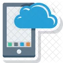 Android Nuvem Computacao Em Nuvem Ícone