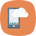 Android Nuvem Computacao Em Nuvem Ícone