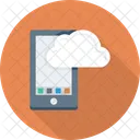 Android Nuvem Computacao Em Nuvem Ícone