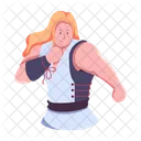 Andy Bogard Karate Expert Karate Fighter Icon