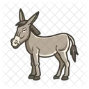 Ane Animal Faune Icône
