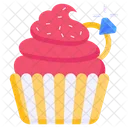 Cupcake de anel  Ícone