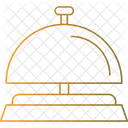 Anel De Hotel Chamada De Servico Servico De Quarto Ícone