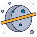 Planeta Espaco Saturno Icon