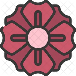 Anemone Flower  Icon