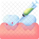 Anesthesia Injection Syringe Icon