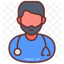 Anesthesiologist Surgical Man Operation Man Icon