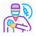 Anesthesiologist Medical Worker Icon