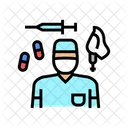 Anesthesiologist Anesthesia Drug Icon