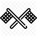 Start Ziel Flagge Symbol