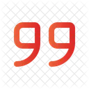 Zitat Nachricht Gesprach Symbol