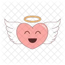 Angel Emoji Wings Icon