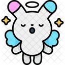 Angel Kawaii Bunny Icon