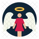 Angel Mother Mom Icon