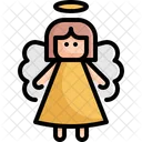 Angel Christmas Fairy Icon