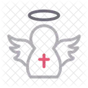 Angel Heaven Cross Icon