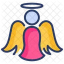Angel Easter Woman Icon