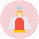Angel Fairy Christmas Icon