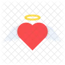 Angel Cupid Heart Icon