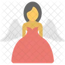 Angel Girl Fairy Icon