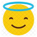 Angel Face Emoji Icon