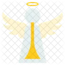Angel Horn Wings Icon