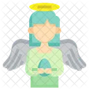 Angel Jesus Afterlife Icon