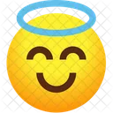 Angel Emoji Emotion Icon