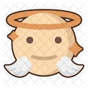 Angel Emoji Amazed Icon