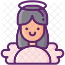 Angel Human Emoji Emoji Face Icon