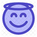 Angel Emoji Emoticons Icon