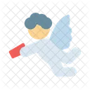 Angel Letter Wings Icon