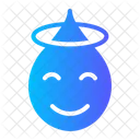 Angel Emoji Smileys Icon