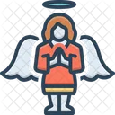Angel Cupid Halo Icon