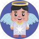 Ángel avatar  Icono