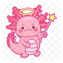 Ángel axolotl  Icono