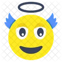 Angel Emoji Emoticon Emotag Icon
