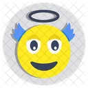 Angel Emoji Emoticon Emotag Icon