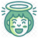 Angel Emoji Emoticons Icon