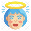 Angel Emoji Emoticons Icon