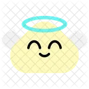 Angel Emoji Emoticon Icon